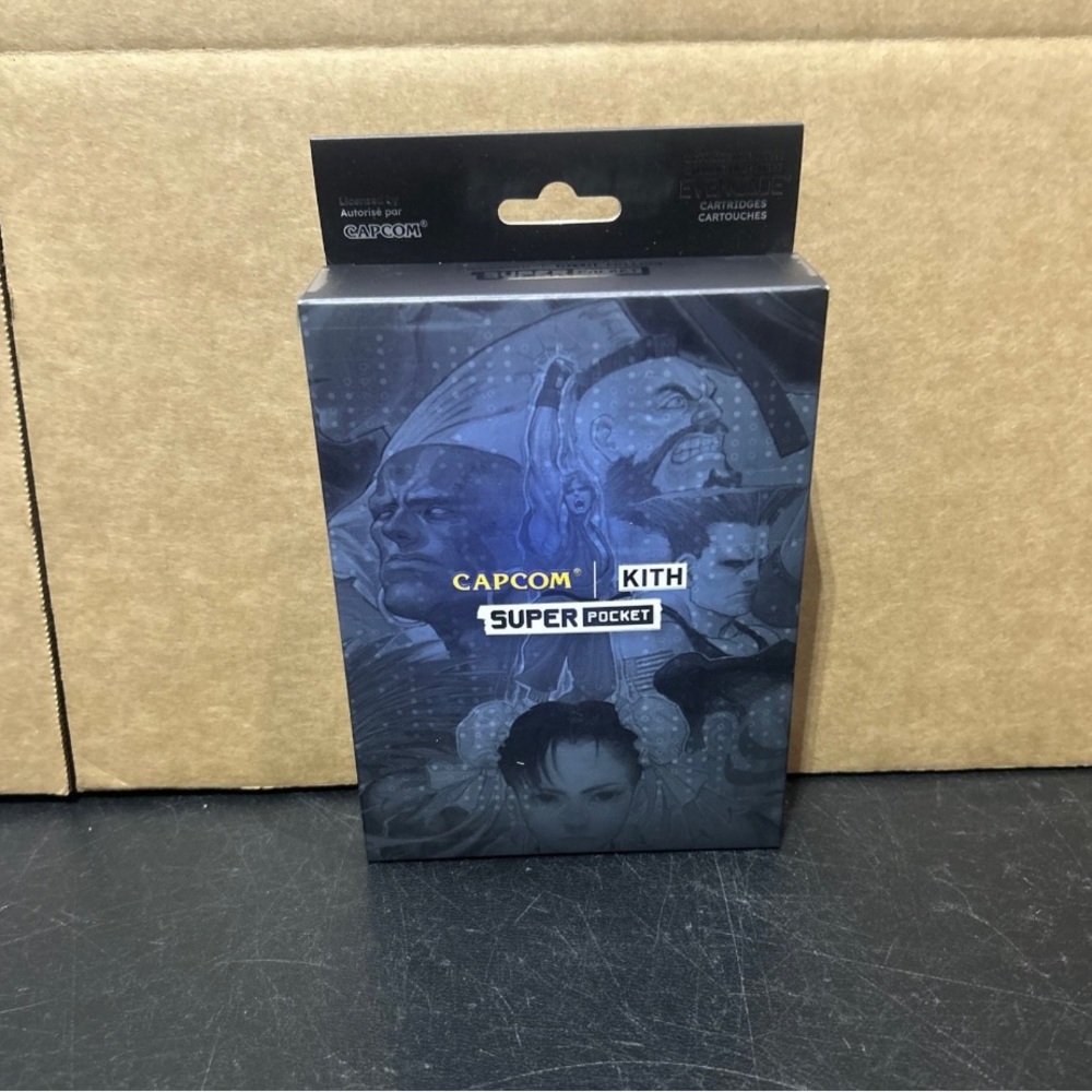 SUPER POCKET HANDHELD CONSOLE CAPCOM x KITH HYPER MEGA TECH